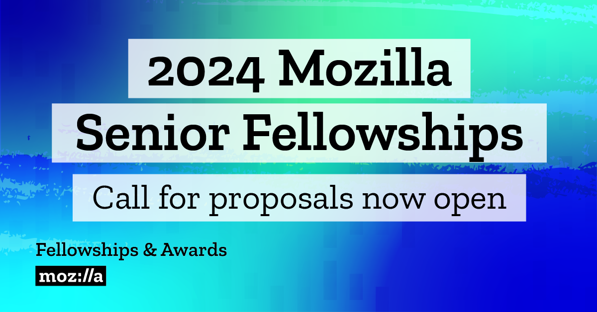 Read more about the article Mozilla Opens Call for Senior Fellows
