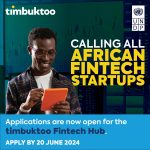 timbuktoo Fintech Startup Accelerator Programme – Africa